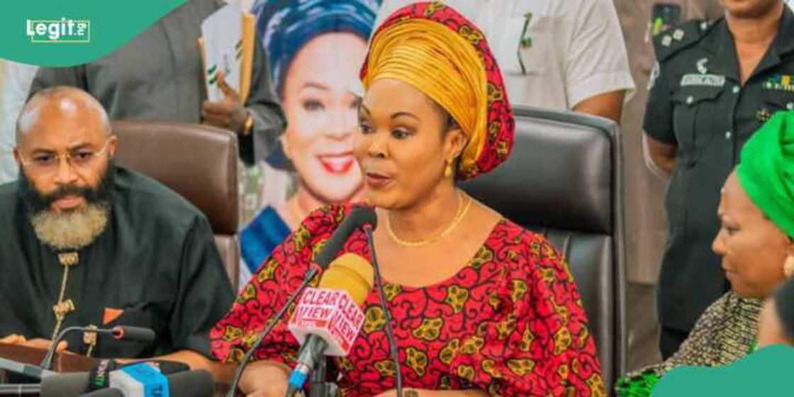 Women Affairs Minister, Uju Kennedy-Ohanenye, at an event Women Affairs Minister, Uju Kennedy-Ohanenye, at an event