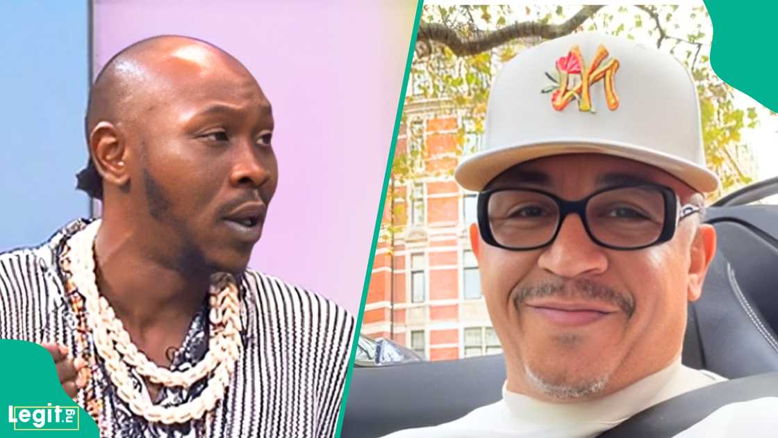Seun Kuti has fired back at Daddy Freeze during an Instagram live session, insisting no one can tell him how to feel about his father Fela Kuti Seun Kuti has fired back at Daddy Freeze during an Instagram live session, insisting no one can tell him how to feel about his father Fela Kuti