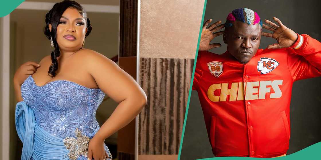 Laide Bakare sends Portable to his late mother. Laide Bakare sends Portable to his late mother.