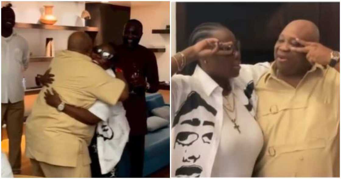 Givernor Adeleke and Teni Givernor Adeleke and Teni