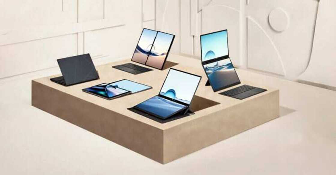 ASUS Unveils Zenbook DUO, the World's First 14" Dual-Screen OLED Laptop at CES 2024 ASUS Unveils Zenbook DUO, the World's First 14" Dual-Screen OLED Laptop at CES 2024