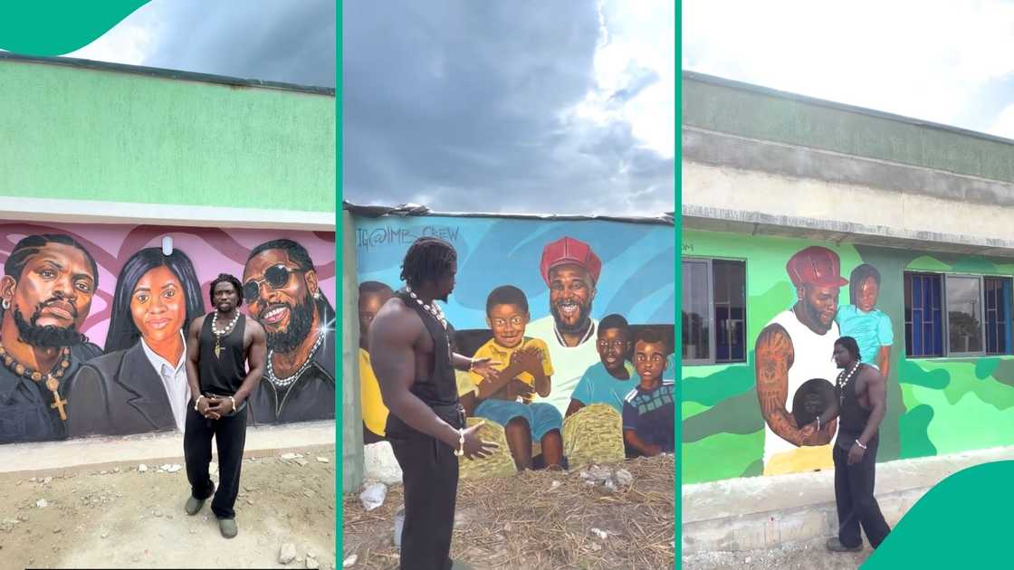 VeryDarkMan presents ₦50m murals celebrating Burna Boy’s contribution to his hometown ahead of ₦250m school and clinic commissioning VeryDarkMan presents ₦50m murals celebrating Burna Boy’s contribution to his hometown ahead of ₦250m school and clinic commissioning
