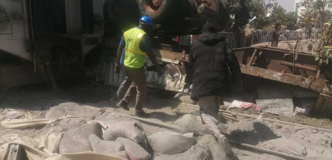 Scene of the accident Scene of the accident