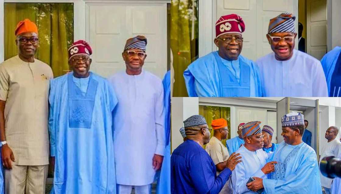 Tinubu, PDP governors Tinubu, PDP governors