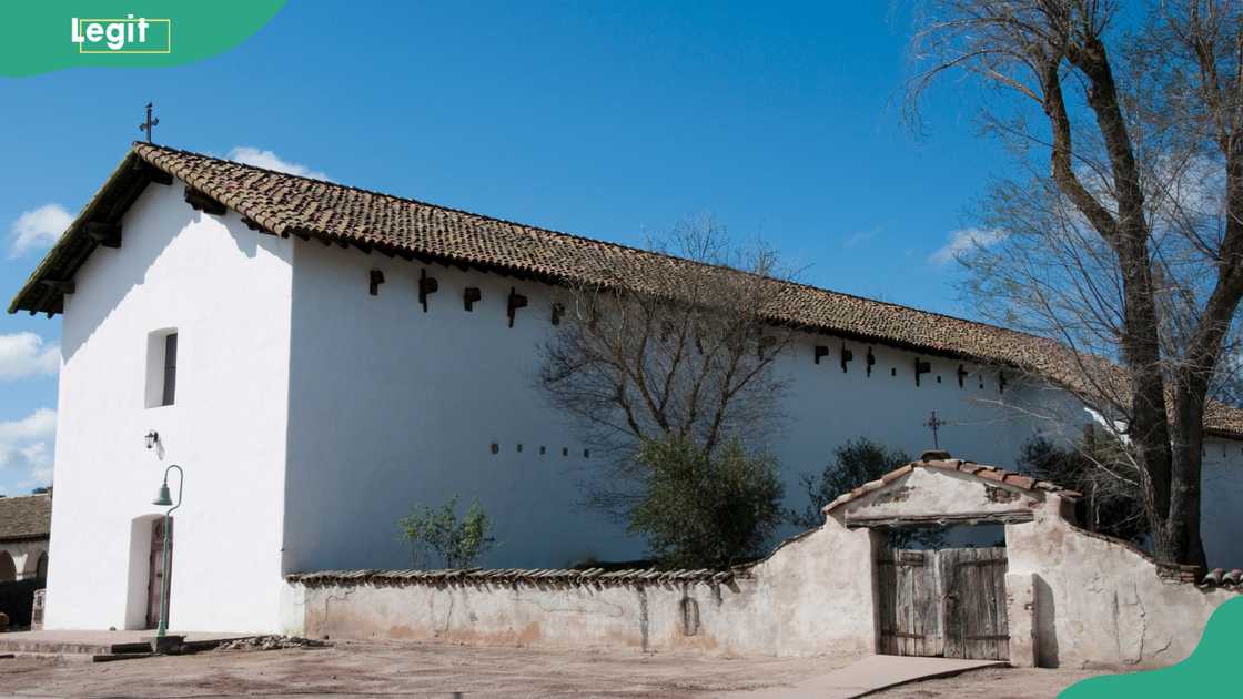 Mission San Miguel Arcangel, San Miguel, California, USA.