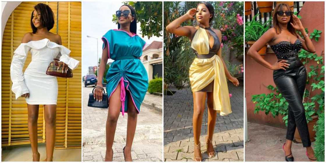 Yummy mummy: 11 stunning photos of BBNaija Wathoni flaunting her curvy physique