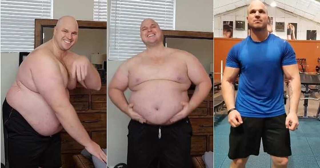 Oyinbo man flaunts transformation, shocking weight loss Oyinbo man flaunts transformation, shocking weight loss