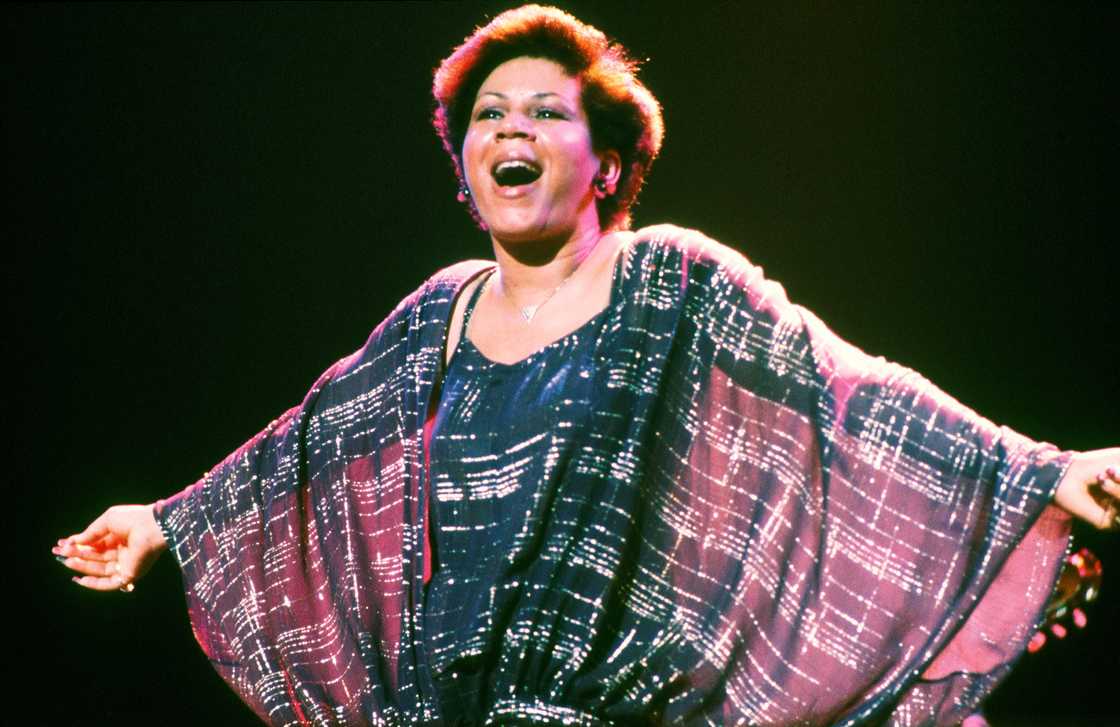 Minnie Riperton performs connected  signifier    successful  New York successful  1977