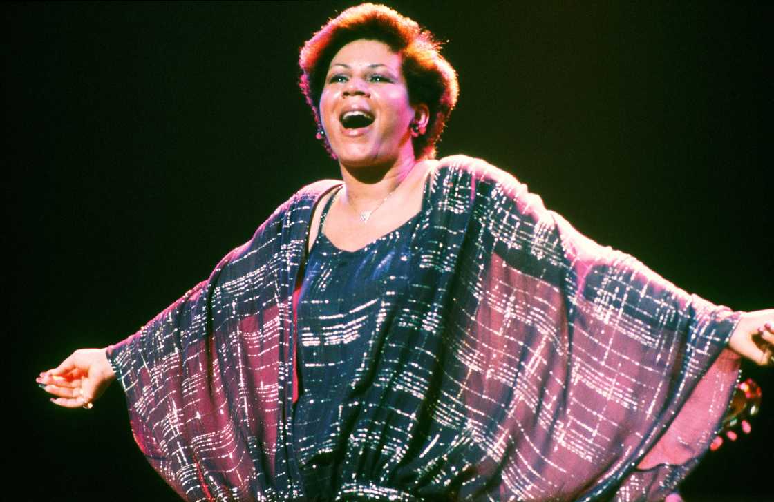 Minnie Riperton performs on stage in New York in 1977 Minnie Riperton performs on stage in New York in 1977