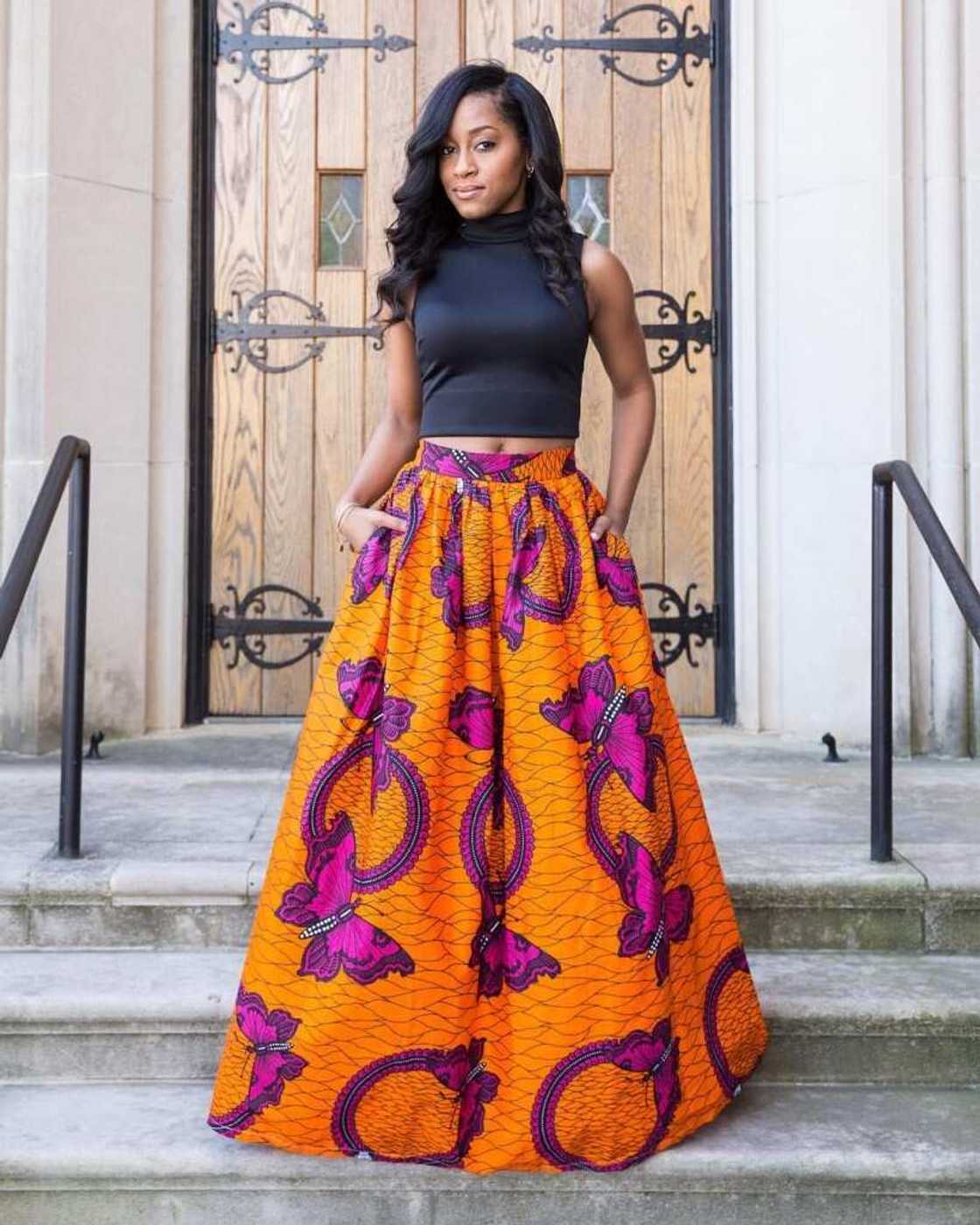 Ankara patterned skirt designs Ankara patterned skirt designs