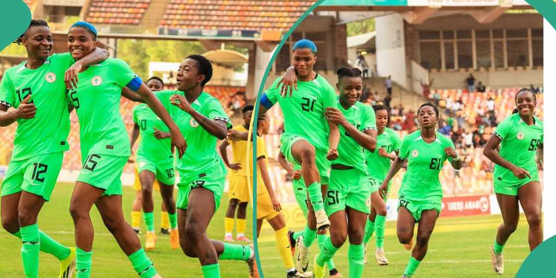 Nigeria’s Super Falcons defeat Bayana Bayana of South Africa Nigeria’s Super Falcons defeat Bayana Bayana of South Africa
