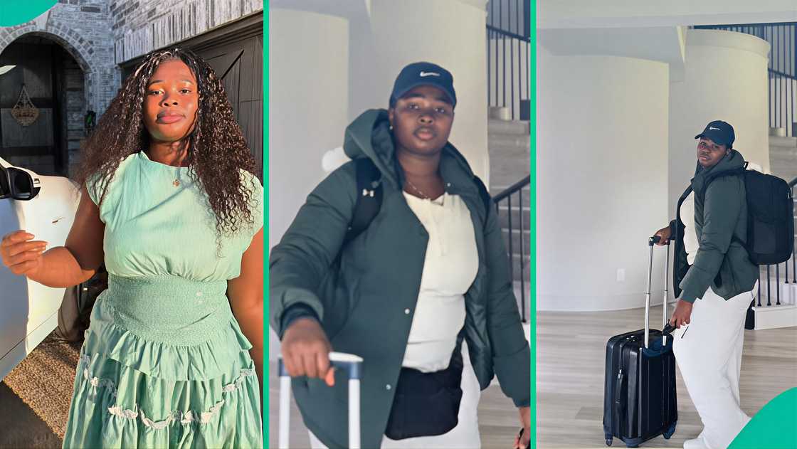 A Nigerian lady returns home after 11 years in American and her family's reactions melt hearts