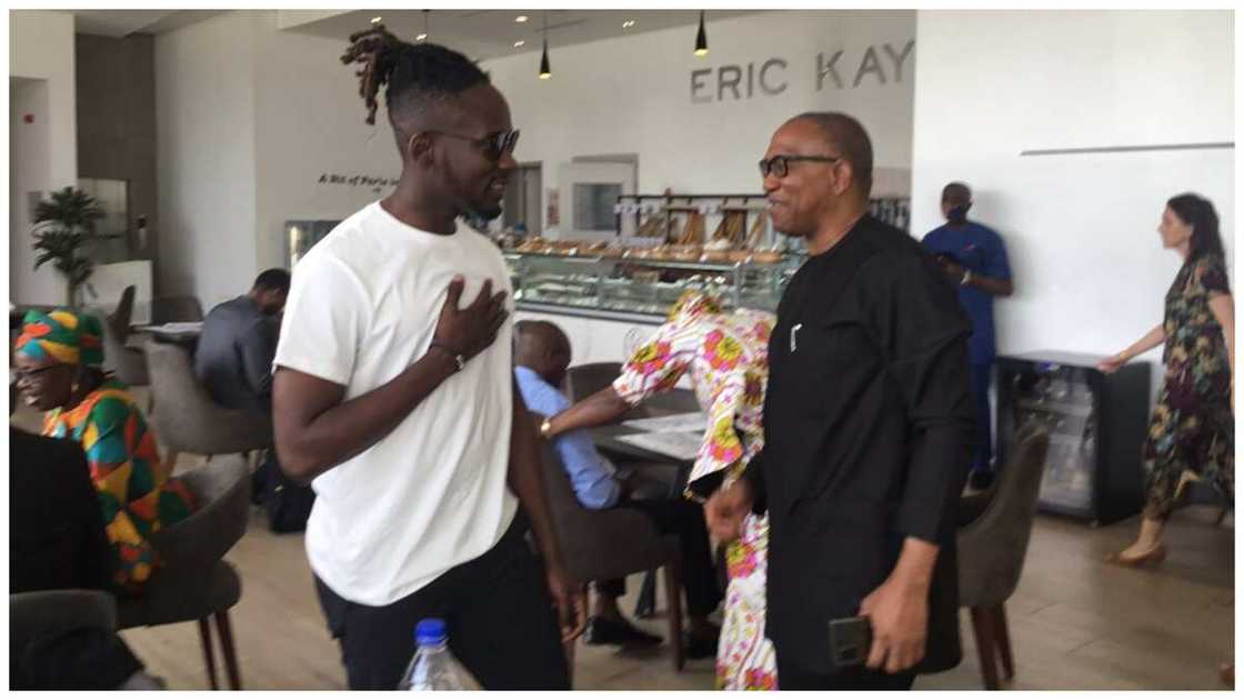 Peter Obi, Femi Otedola, 2023 elections, Mr Eazi, Bola Tinubu Peter Obi, Femi Otedola, 2023 elections, Mr Eazi, Bola Tinubu