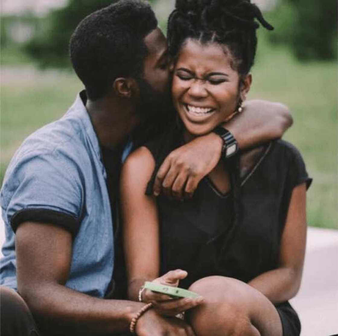 two young people in love two young people in love