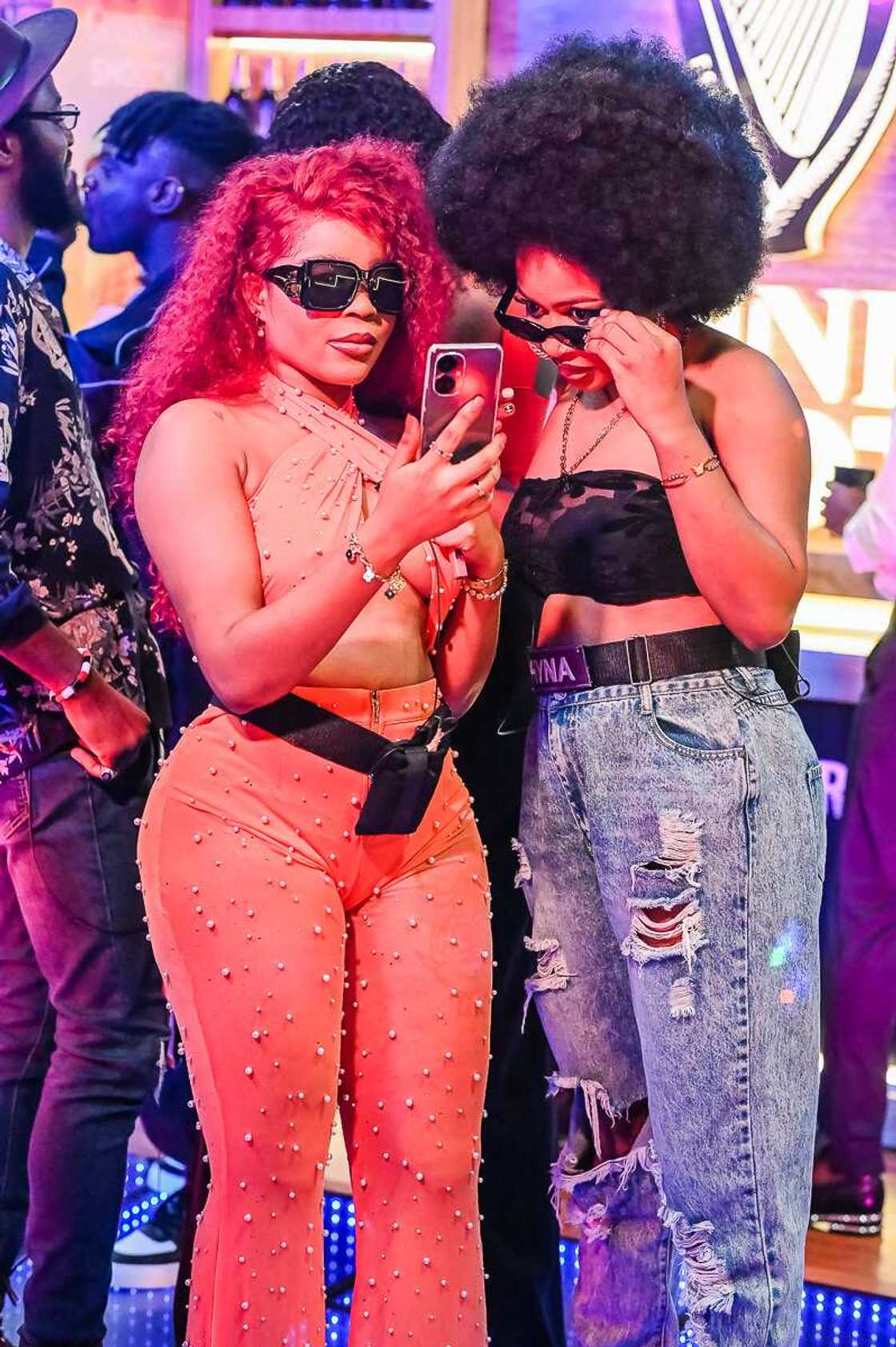 Fun Pictures From the BBNaija Season 7 Party Through the Lens of TECNO Camon 19 Pro