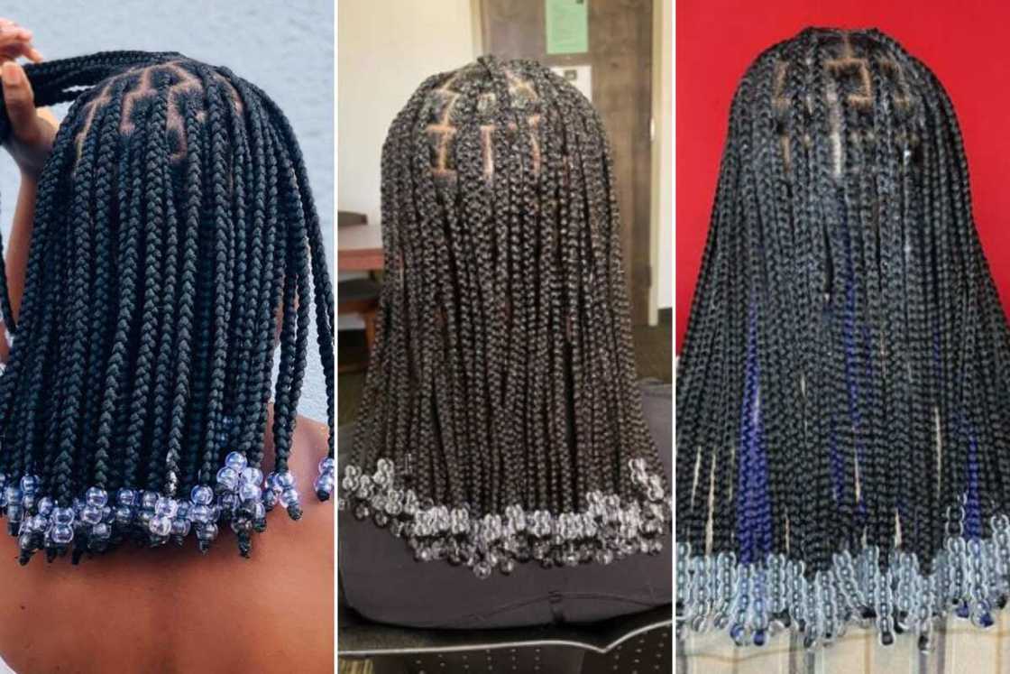 knotless braids with beads knotless braids with beads