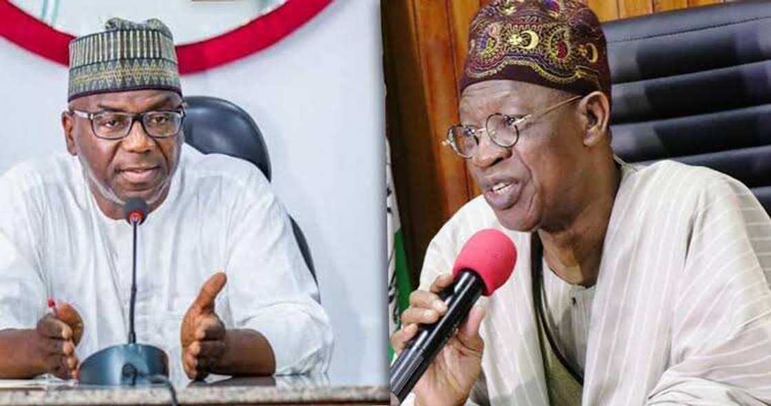 Gwamnan Kwara da Ministan Yaɗa labarai Gwamnan Kwara da Ministan Yaɗa labarai