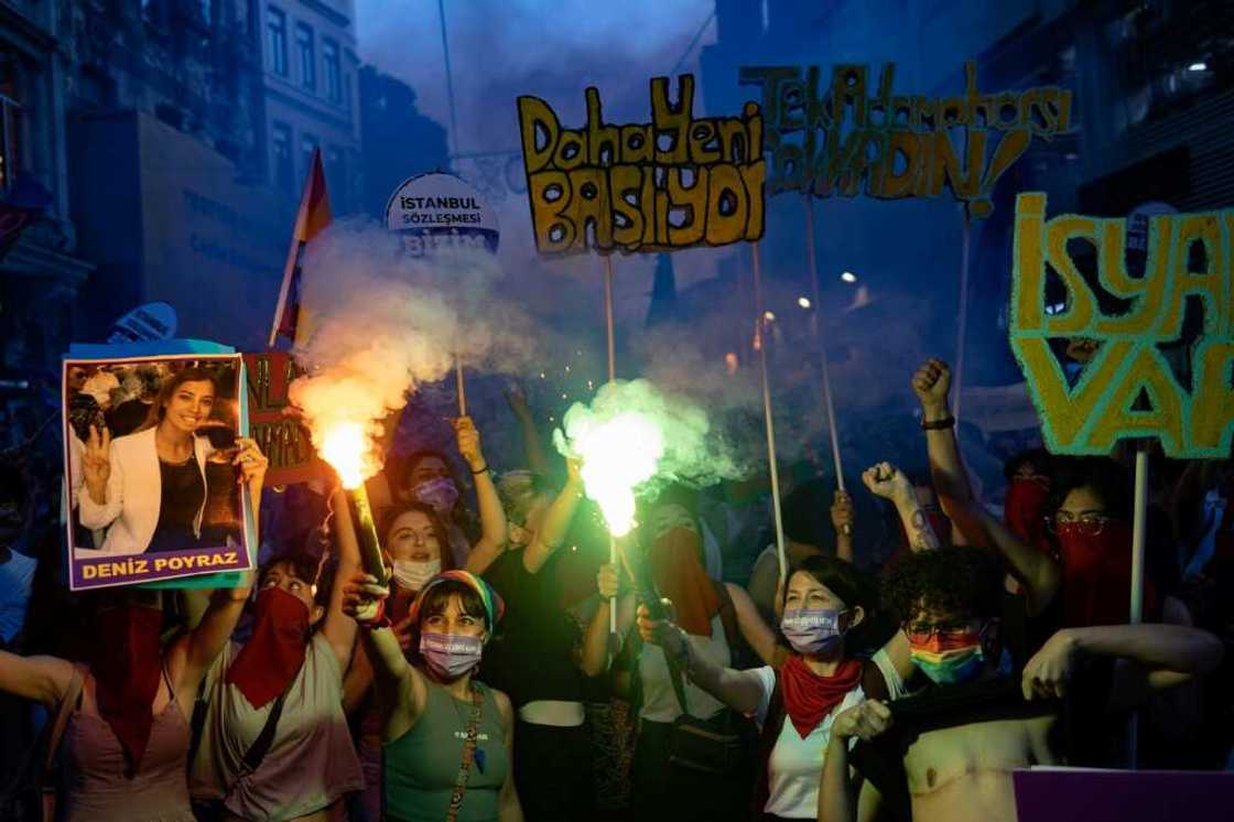 Turkey became the first country to sign the Istanbul Convention against gender-based violence in 2011 Turkey became the first country to sign the Istanbul Convention against gender-based violence in 2011