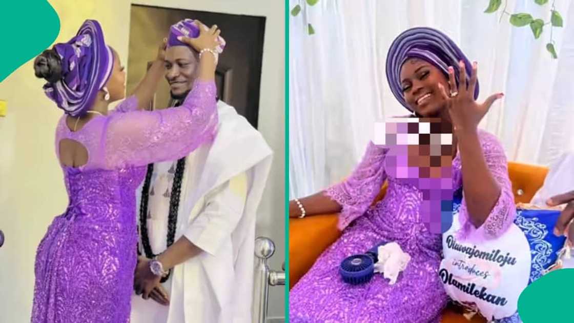 Nigerian lady weds NYSC camp boyfriend Nigerian lady weds NYSC camp boyfriend