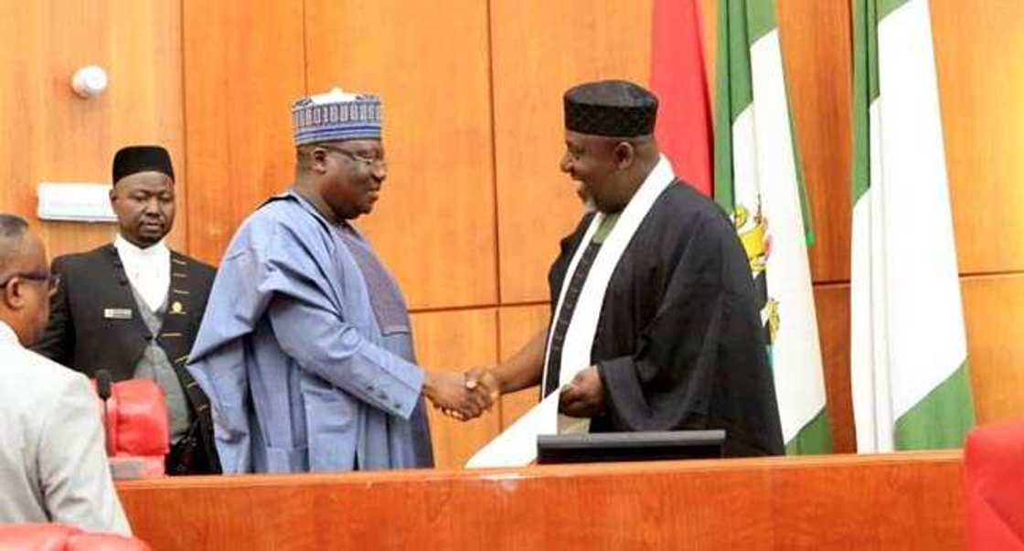 Lawan Ahmad da Rochas Okorocha Lawan Ahmad da Rochas Okorocha