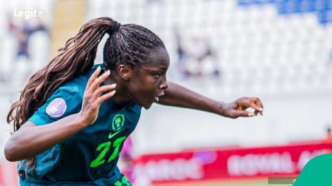 Michelle Alozie, Super Falcons, Nigeria, South Africa, 12th WAFCON, Morocco Michelle Alozie, Super Falcons, Nigeria, South Africa, 12th WAFCON, Morocco