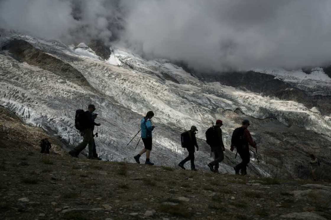 The rapid melting can make glaciers more dangerous