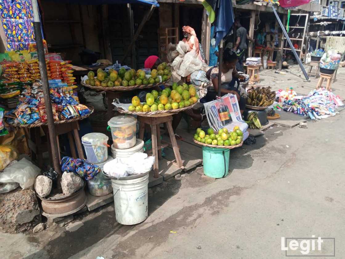 Mango is in its season now but the supply level is still very low. Photo credit: Esther Odili Mango is in its season now but the supply level is still very low. Photo credit: Esther Odili