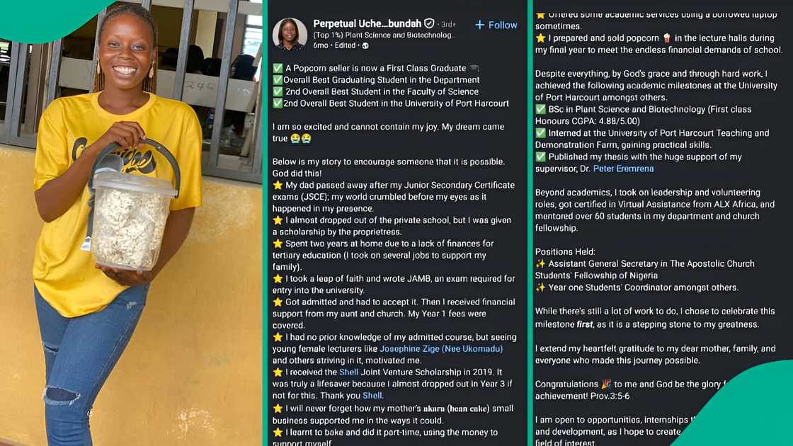 UNIPORT student overcomes challenges to graduate with honors