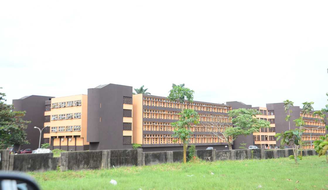 Faculty of Arts building at the University of Benin Faculty of Arts building at the University of Benin