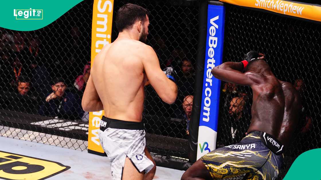 Israel Adesanya loses to Nassourdine Imavov Israel Adesanya loses to Nassourdine Imavov
