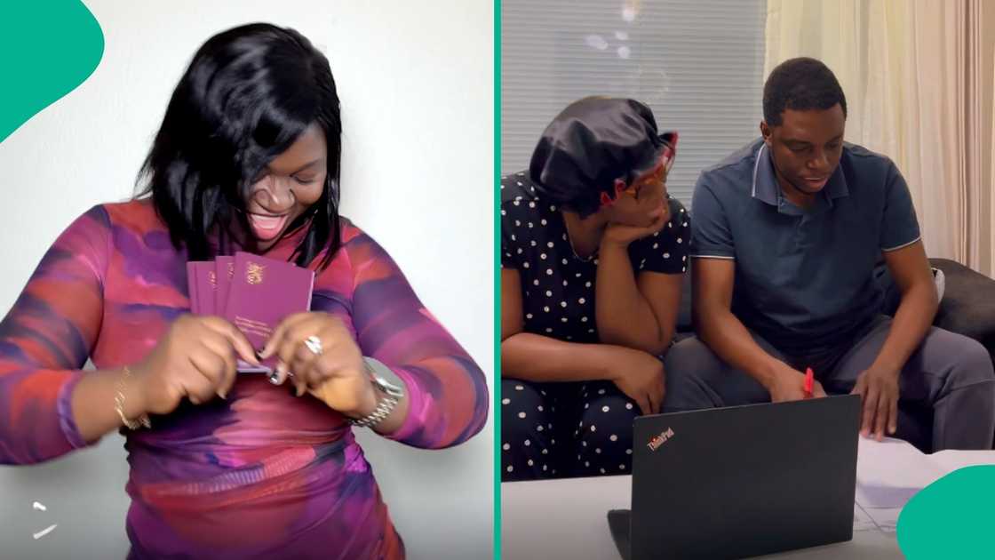 A Nigerian lady relocates with her family from FInland to the United States A Nigerian lady relocates with her family from FInland to the United States