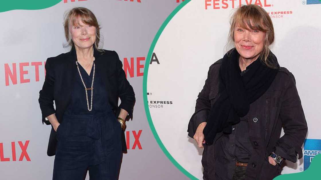 Sissy Spacek in West Hollywood, California (L). The actress at the Tribeca Performing Arts Center (R) Sissy Spacek in West Hollywood, California (L). The actress at the Tribeca Performing Arts Center (R)