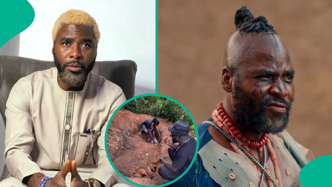 Actor Ibrahim Chatta shares behind-the-scene video from a movie production. Actor Ibrahim Chatta shares behind-the-scene video from a movie production.