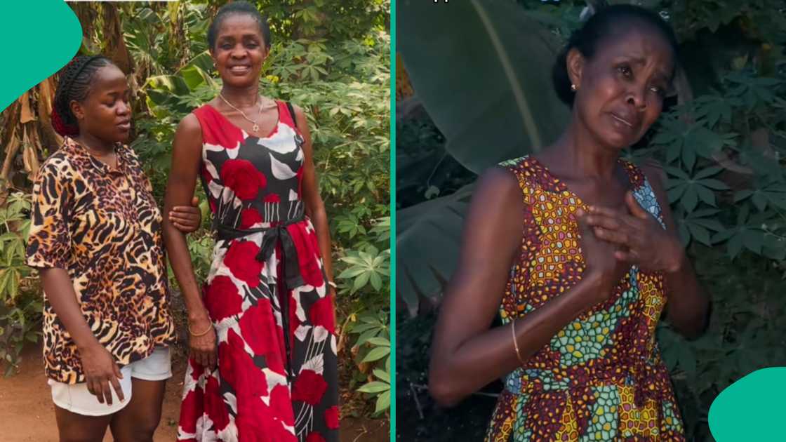 TikTok video shows mother’s overwhelming joy after daughter's visa was approved. TikTok video shows mother’s overwhelming joy after daughter's visa was approved.