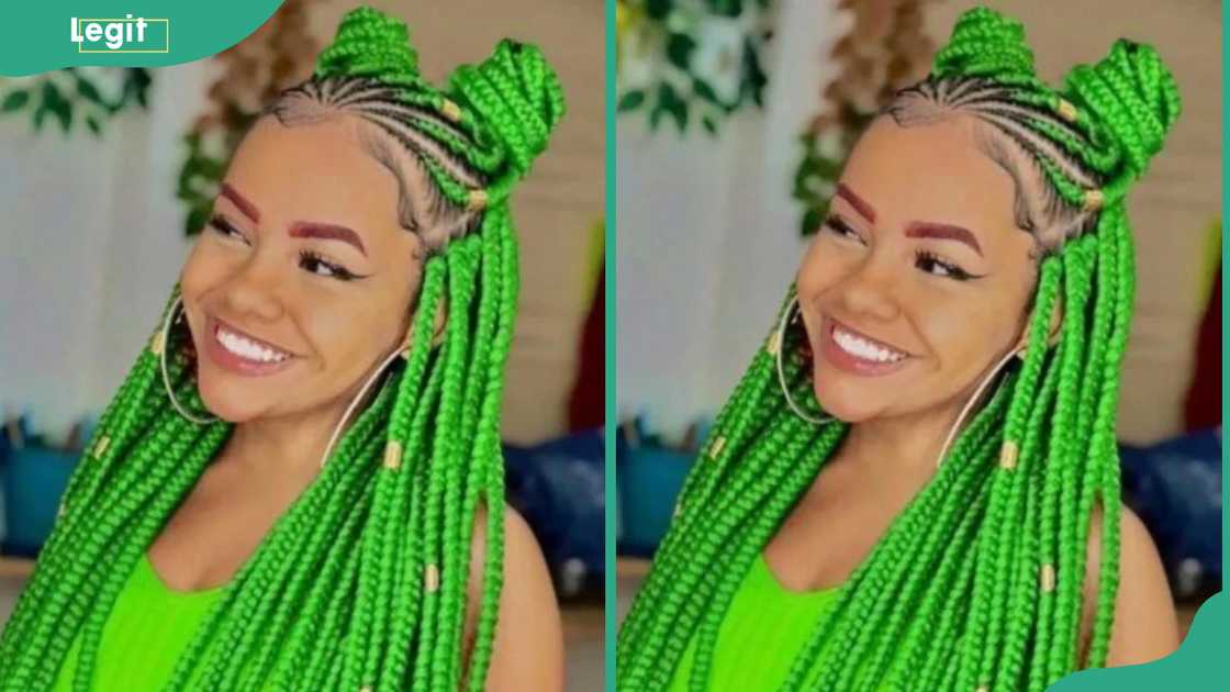 Ghana weaving Shuku hairstyles Ghana weaving Shuku hairstyles