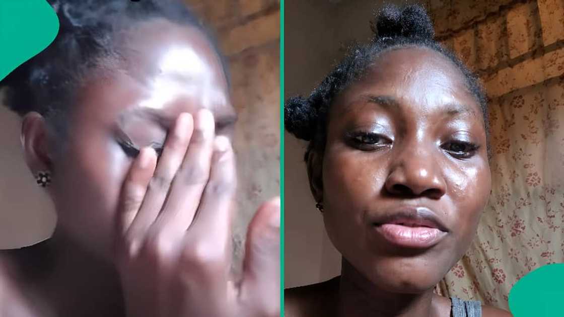 Nigerian lady insists on never praying to God again. Nigerian lady insists on never praying to God again.