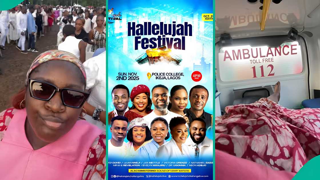 A woman shares her experience at Nathaniel Bassey's Hallelujah Festival A woman shares her experience at Nathaniel Bassey's Hallelujah Festival