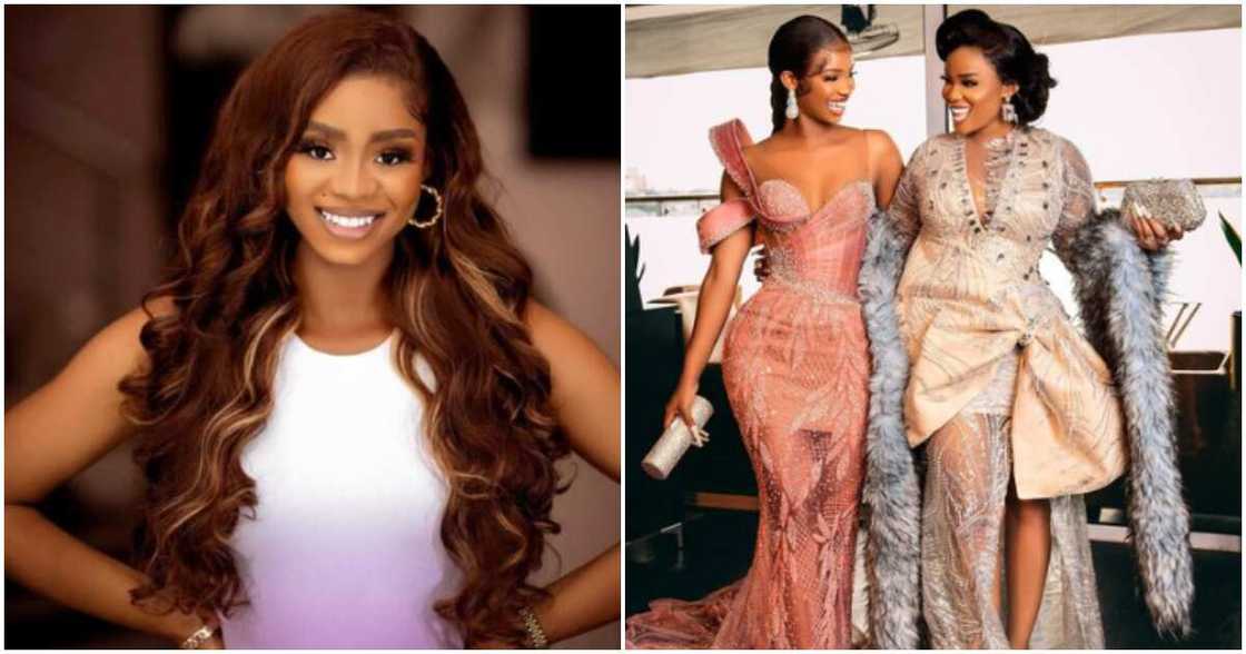 Iyabo Ojo's daughter Priscilla speaks on her success being tagged to men. Iyabo Ojo's daughter Priscilla speaks on her success being tagged to men.