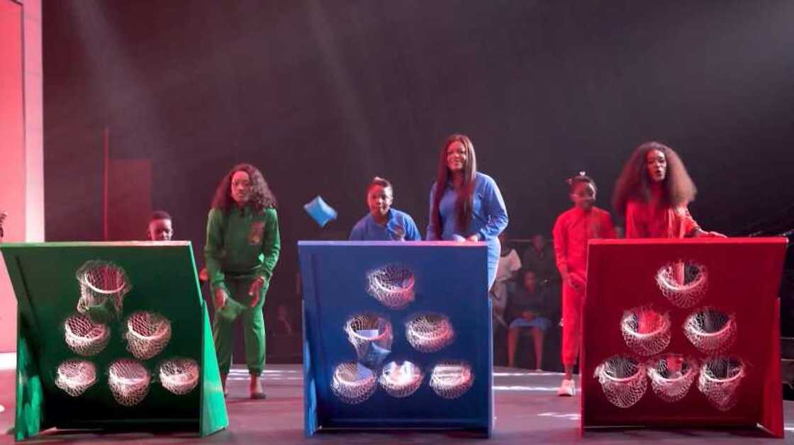 Spreading Love and Giving Back on Celebrity Episode of Indomie Love Bowl Game Show Spreading Love and Giving Back on Celebrity Episode of Indomie Love Bowl Game Show