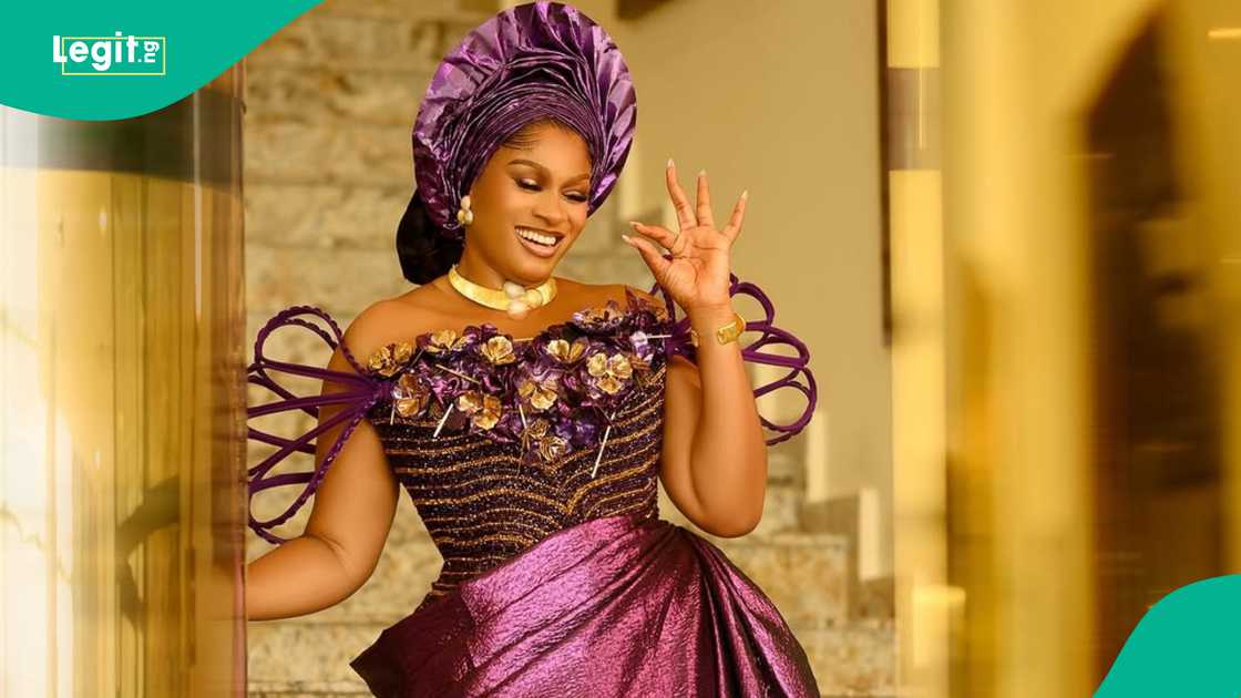 Nollywood stars gather to celebrate Junior Pope's widow on her birthday.