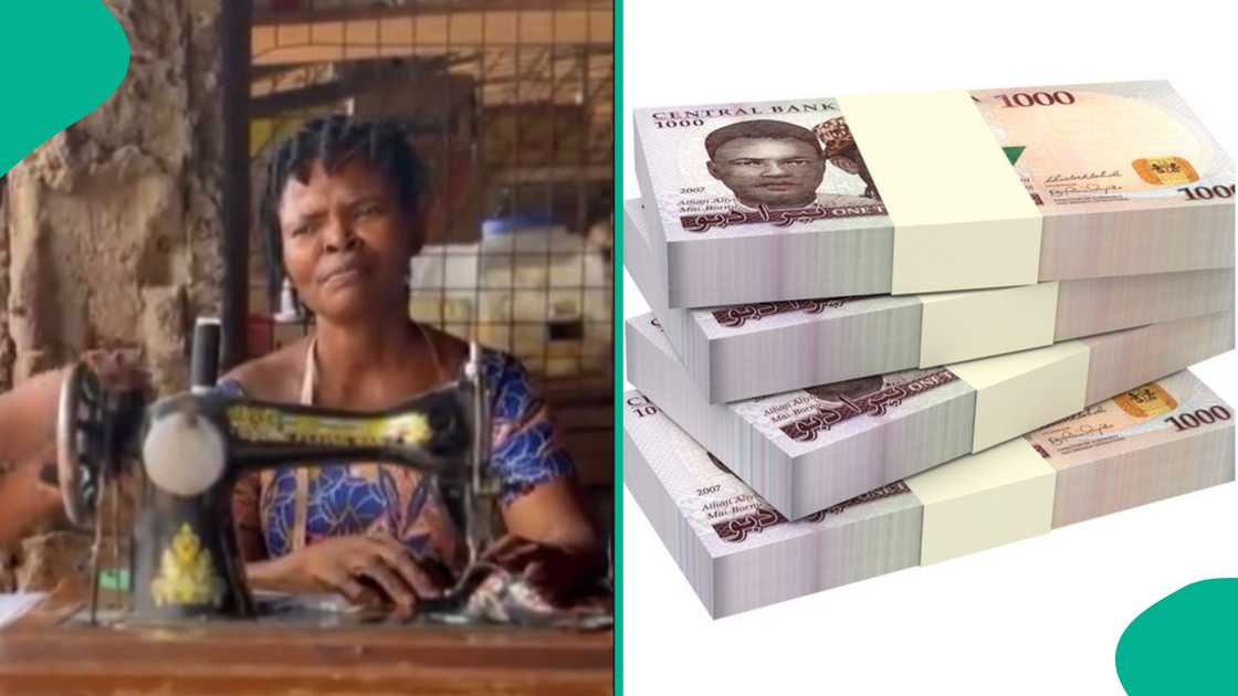 Lady says she prefers prayers than money.