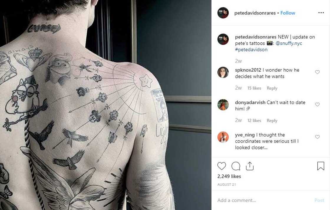Pete Davidson tattoos Pete Davidson tattoos