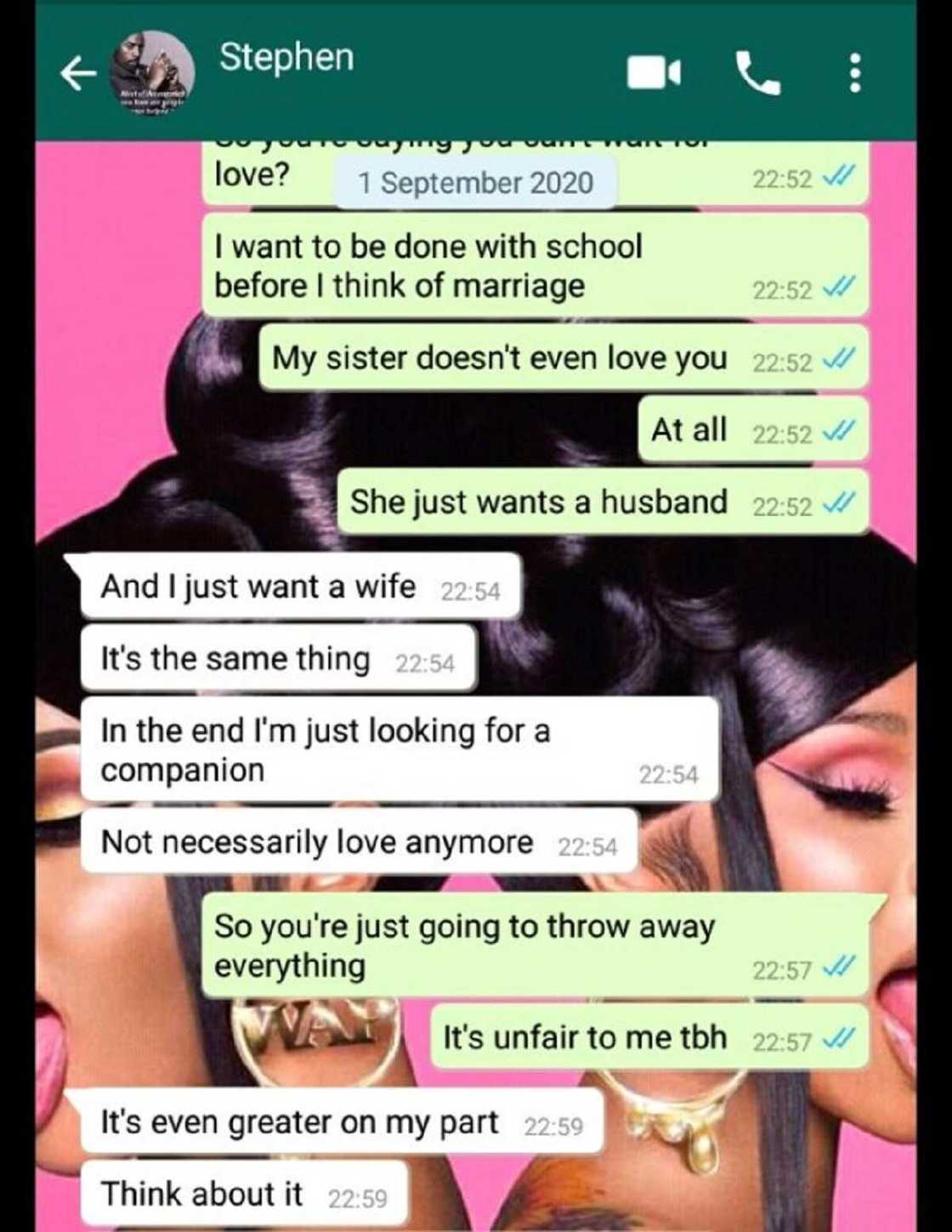 Saurayi zai yi wuff da yayar budurwarsa bayan budurwar ta ki aurensa Saurayi zai yi wuff da yayar budurwarsa bayan budurwar ta ki aurensa