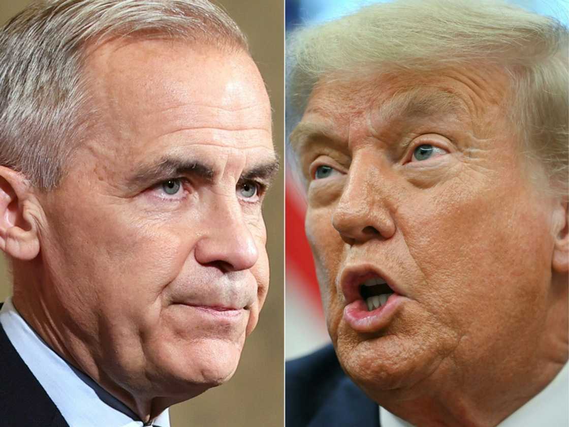Canadian Prime Minister Mark Carney 25 and US President Donald Trump Canadian Prime Minister Mark Carney 25 and US President Donald Trump