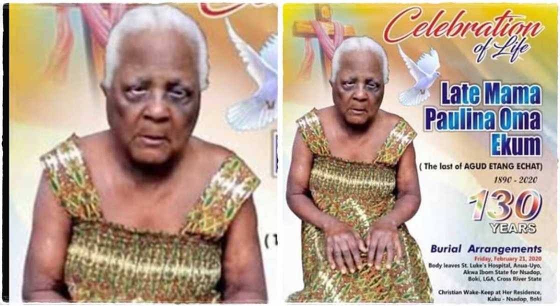 Burial poster of old woman goes viral. Burial poster of old woman goes viral.