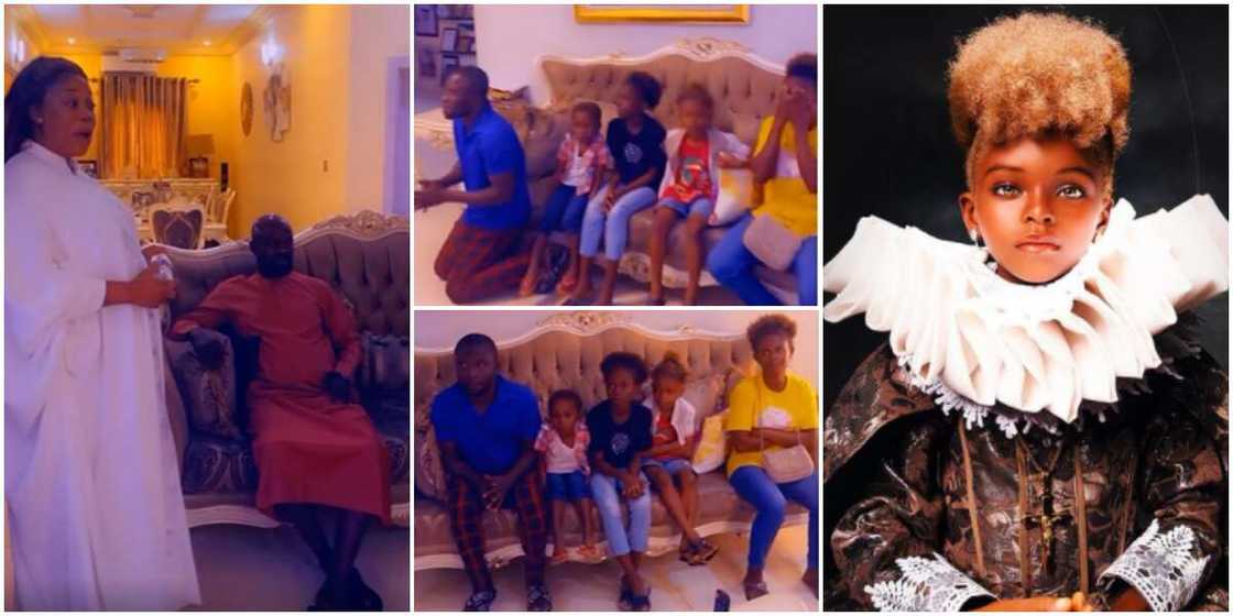 Oyinyechi is now a child model Oyinyechi is now a child model