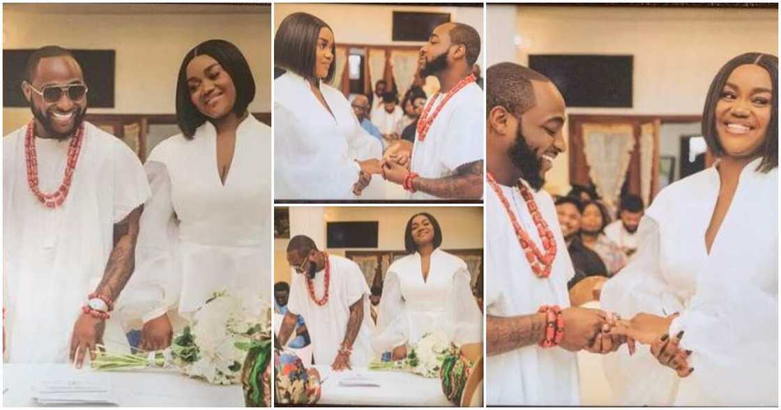 Photos of Davido and Chioma's court wedding Photos of Davido and Chioma's court wedding