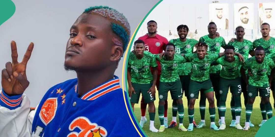 Portable reacts to Super Eagles performance at AFCON final. Portable reacts to Super Eagles performance at AFCON final.