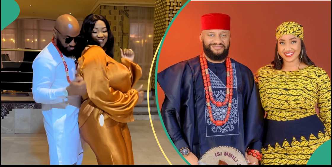 Yul Edochie and Judy Austin dance online, Yul Edochie and Judy Austin