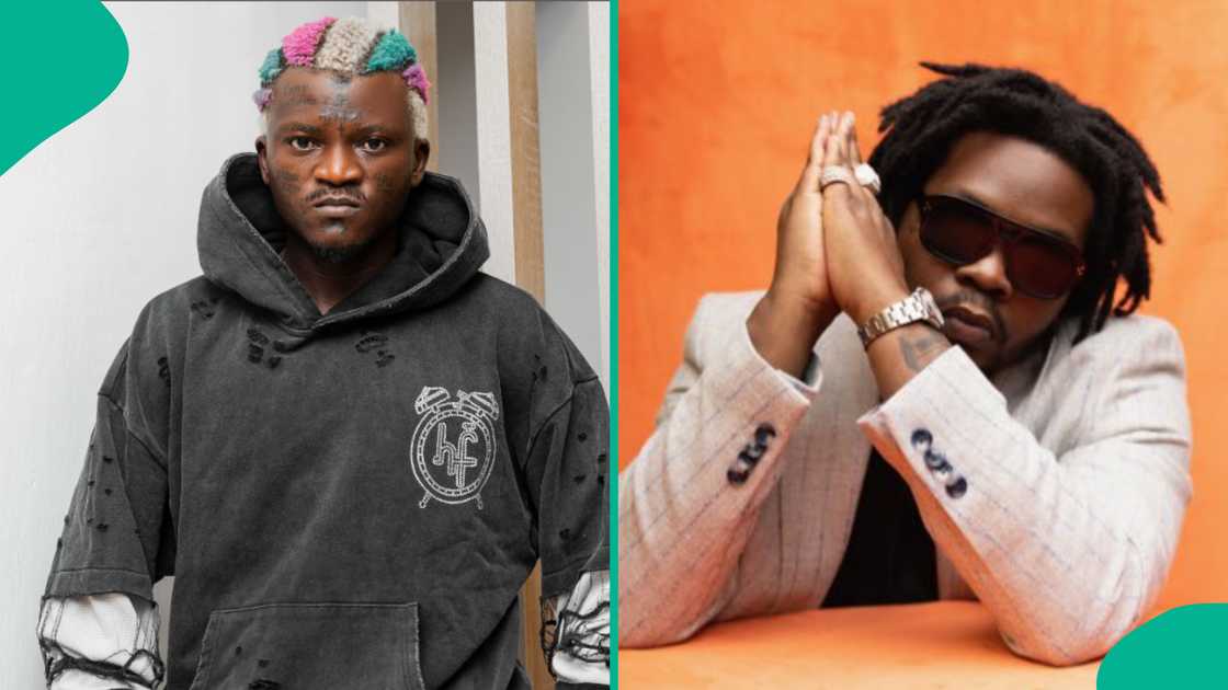 Portable says he is now too big for Olamide's YBNL to sign him and brags only Sony Music can sign him. Portable says he is now too big for Olamide's YBNL to sign him and brags only Sony Music can sign him.